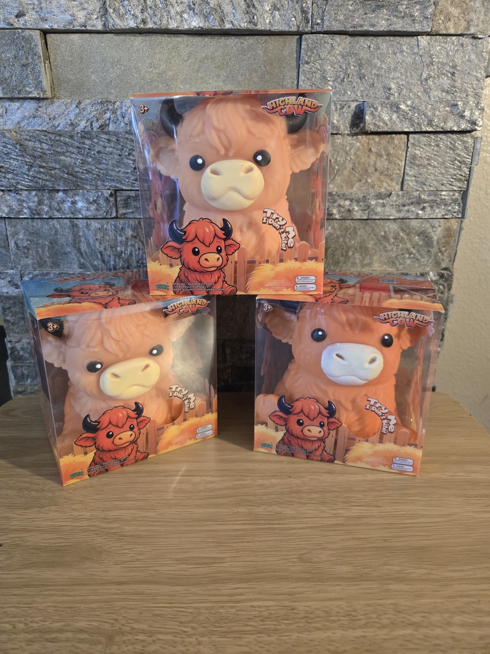 RARE!! Highland Cow Squishy NWT (1 Pc)
